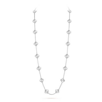 Vintage Alhambra long necklace, 20 motifs