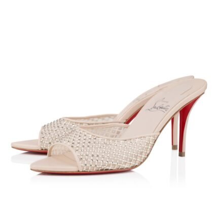 Apostropha Mule Mesh Strass