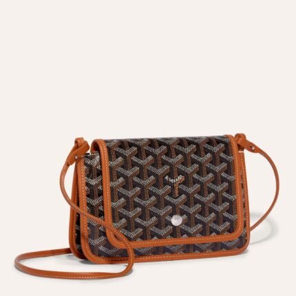 Goyard Plumet Pocket Wallet Black and Brown