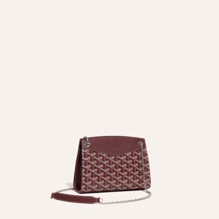 Goyard Rouette Structure Mini Bag Bordeaux