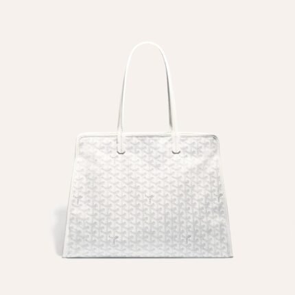 Goyard Hardy PM Tote Bag White