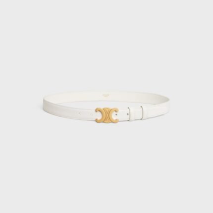Medium Triomphe Belt in Taurillon Leather