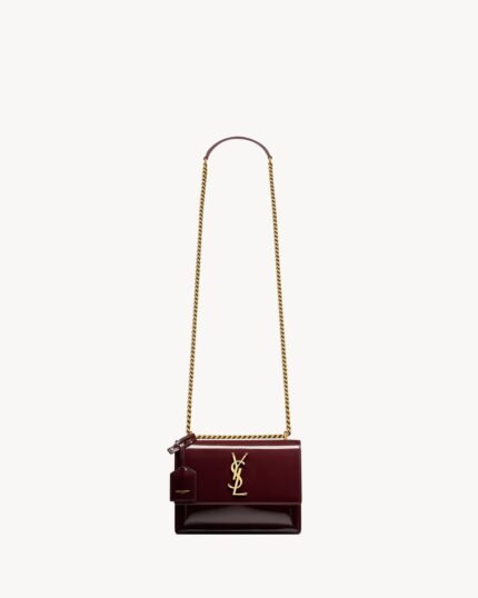 YSL Sunset Small in Patent Leather