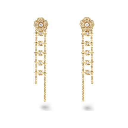 Bouton de Camélia transformable earrings