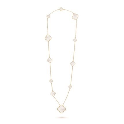 Magic Alhambra long necklace, 11 motifs