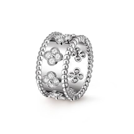 Perlee clovers ring, small model