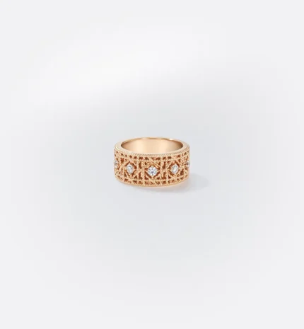 My Dior Ring Pink Gold and Diamonds