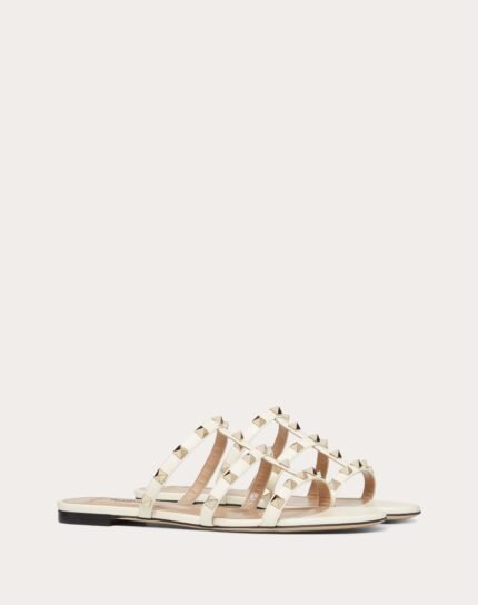 ROCKSTUD FLAT SLIDE SANDAL