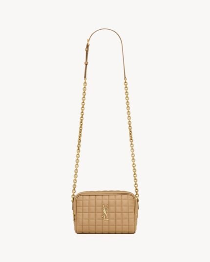 YSL Cassandre Matelassé Carré Camera Bag in Lambskin