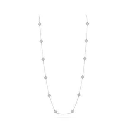 Sweet Alhambra long necklace, 16 motifs