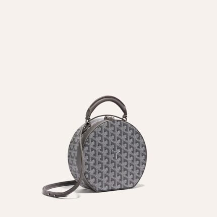 Goyard The Alto Hatbox Trunk Bag Grey