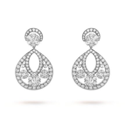 Snowflake earrings, small model