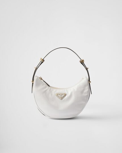 Prada Arqu?? Naplak Patent Leather Shoulder Bag