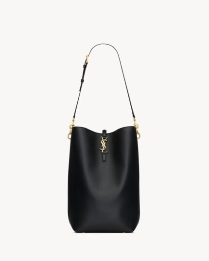 YSL Le 37 Long In Grained Leather