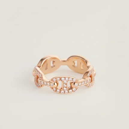 Chaine dancre Enchainee ring, small model