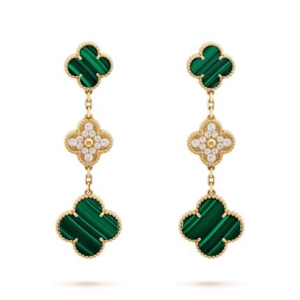 Magic Alhambra earrings, 3 motifs