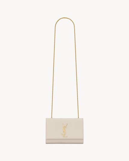 YSL Kate Small in Grain De Poudre Embossed Leather