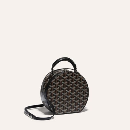 Goyard The Alto Hatbox Trunk Bag Black