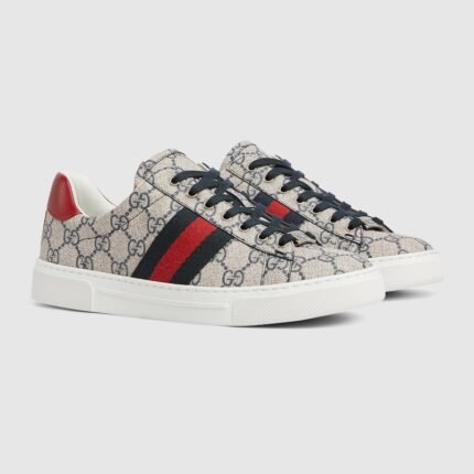 Womens Gucci Ace sneaker with Web