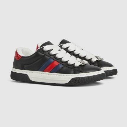 Womens Gucci Ace sneaker with Web