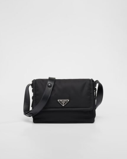 Small Padded Re-Nylon Shoulder Bag