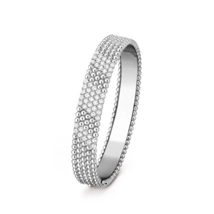 Perlee diamonds bracelet, 5 rows, medium model