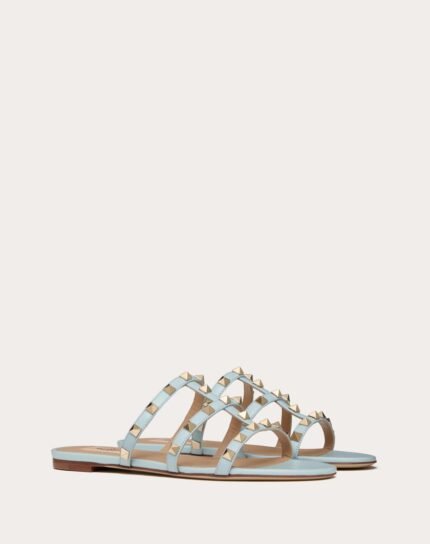 ROCKSTUD FLAT SLIDE SANDAL