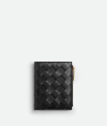 Intrecciato Small Bi-Fold Wallet