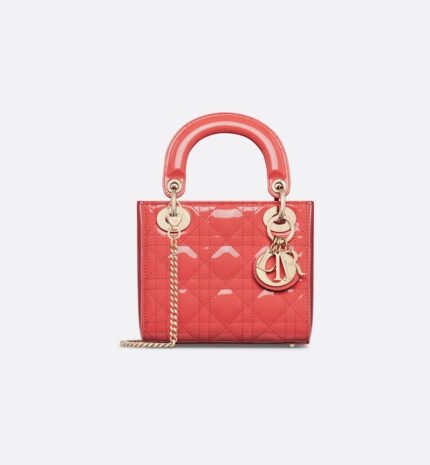 Dior Mini Dioriviera Lady Dior Bag – Patent Leather