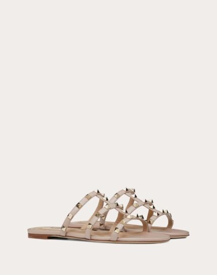 ROCKSTUD FLAT SLIDE SANDAL