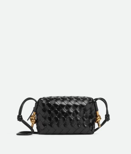 Bottega Veneta Mini Ring Camera Bag – Polished Leather