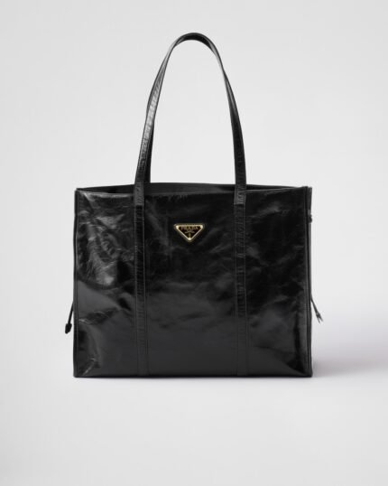 Prada Large Leather Tote Bag