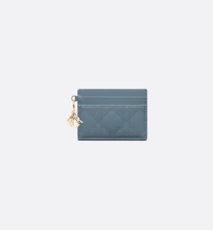 Lady Dior Freesia Card Holder