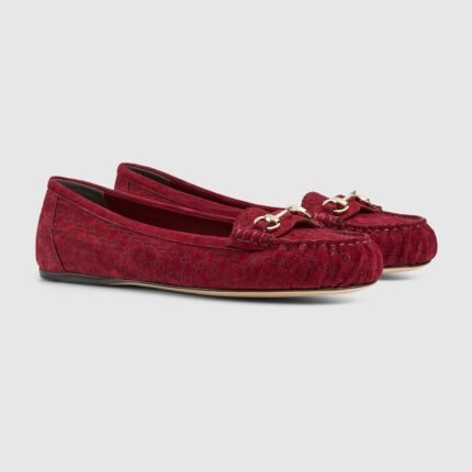 Womens ballet flat with Horsebit