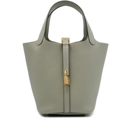 Hermes Sauge Clemence Picotin Lock 18 Gold Hardware