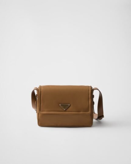 Small Padded Re-Nylon Shoulder Bag