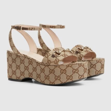 Womens Horsebit flatform sandal