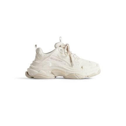 Womens Triple S Sneaker  in Beige
