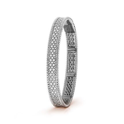 Perlee diamonds bracelet, 3 rows, medium model