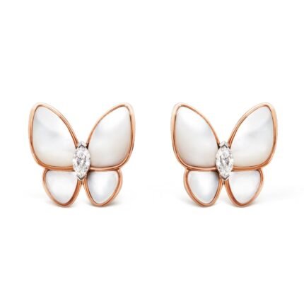 Two Butterfly earrings