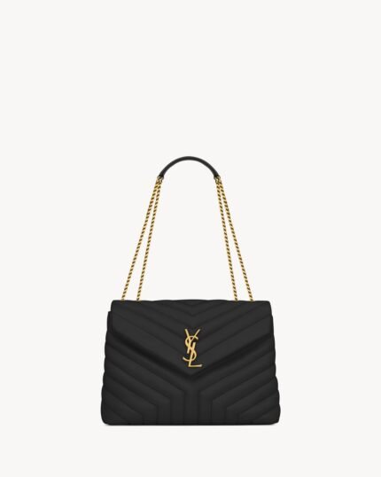 YSL Loulou Medium in Quilted Leather