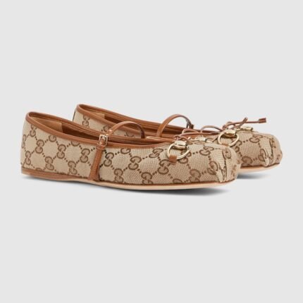 Womens Gucci Horsebit ballet flat