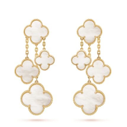 Magic Alhambra earrings, 4 motifs