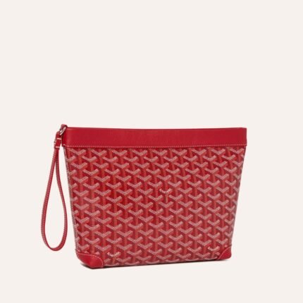 Goyard Conti Pouch Red