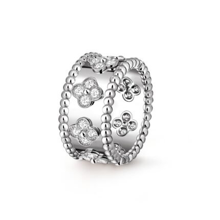 Perlee clovers ring, medium model