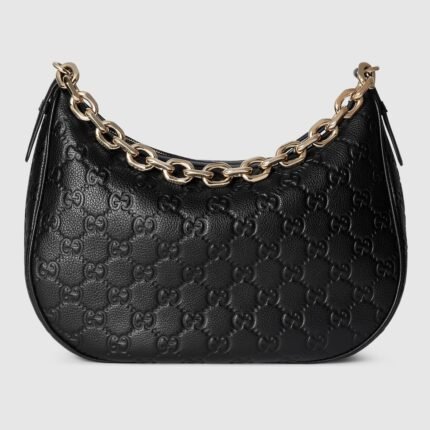 GG Emblem Medium Shoulder Bag