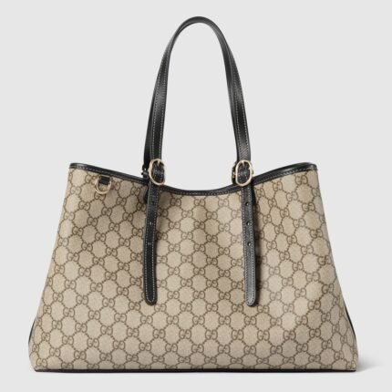 GG Emblem Medium Tote Bag