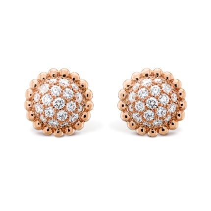 Perlée diamonds earrings