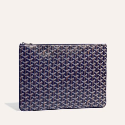 Goyard Senat MGM Pouch Navy Blue