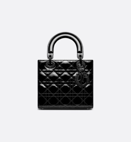 Dior Small Lady Dior Bag HandBags- patent leather